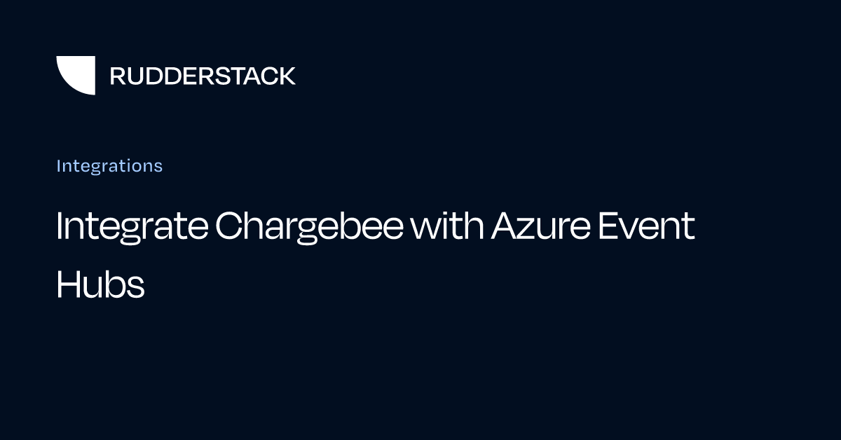 Integrate Chargebee with Azure Event Hubs