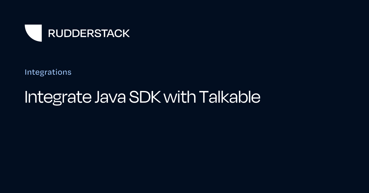 Integrate Java SDK with Talkable