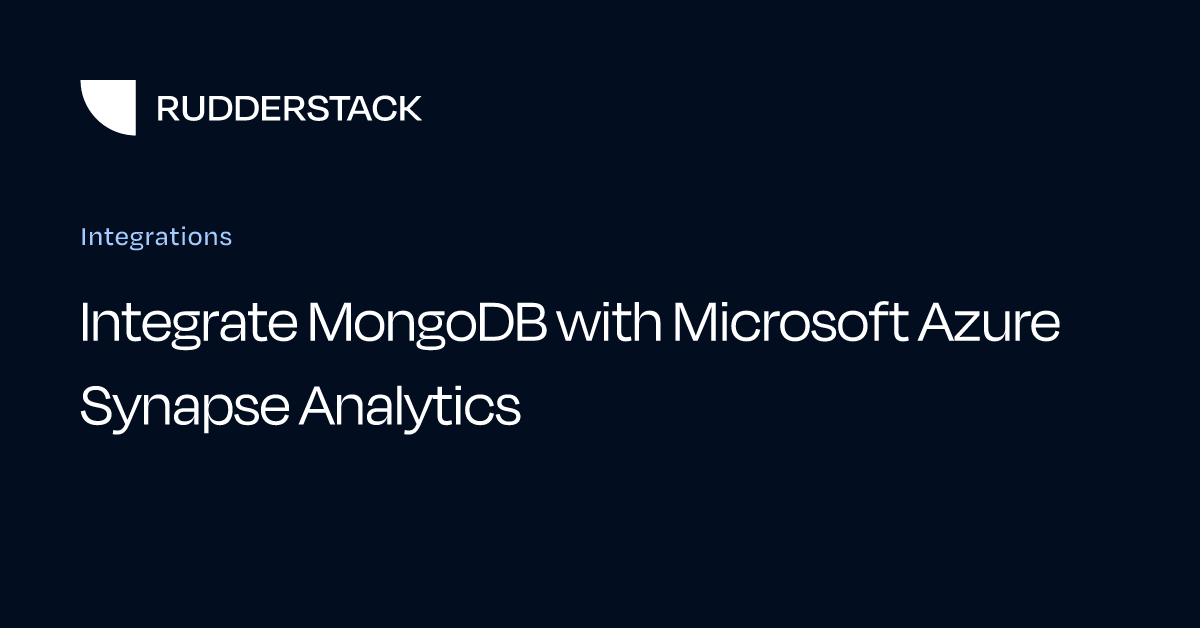 Integrate MongoDB with Microsoft Azure Synapse Analytics