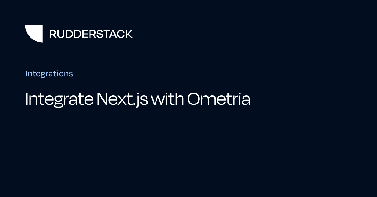 Integrate Next.js with Ometria
