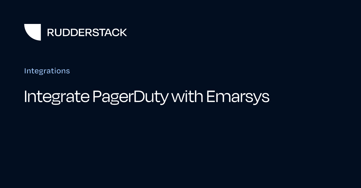 Integrate PagerDuty with Emarsys
