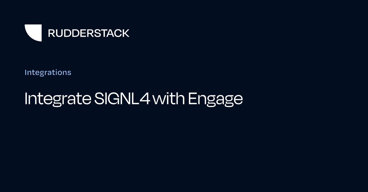 Integrate SIGNL4 with Engage