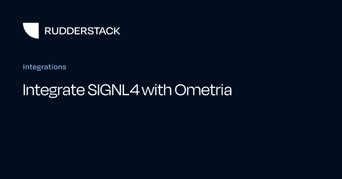 Integrate SIGNL4 with Ometria