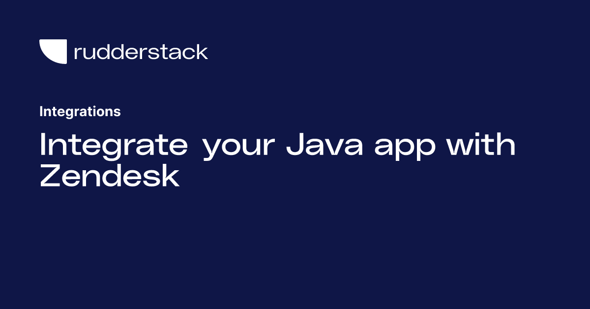Integrate your Java app with Zendesk