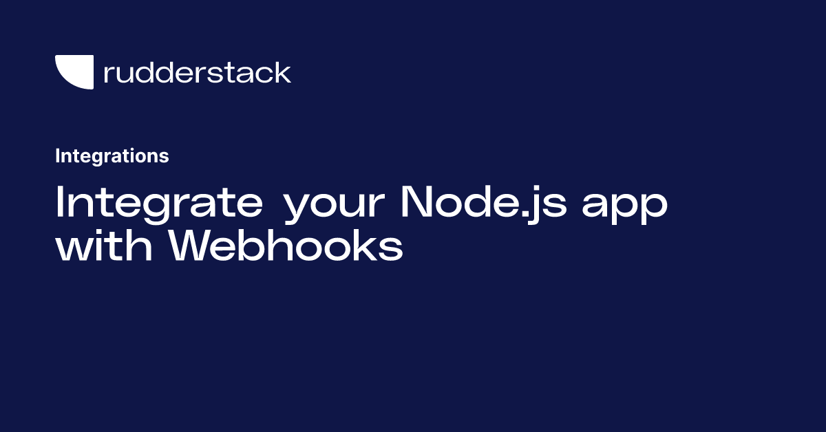 Integrate your Node.js app with Webhooks