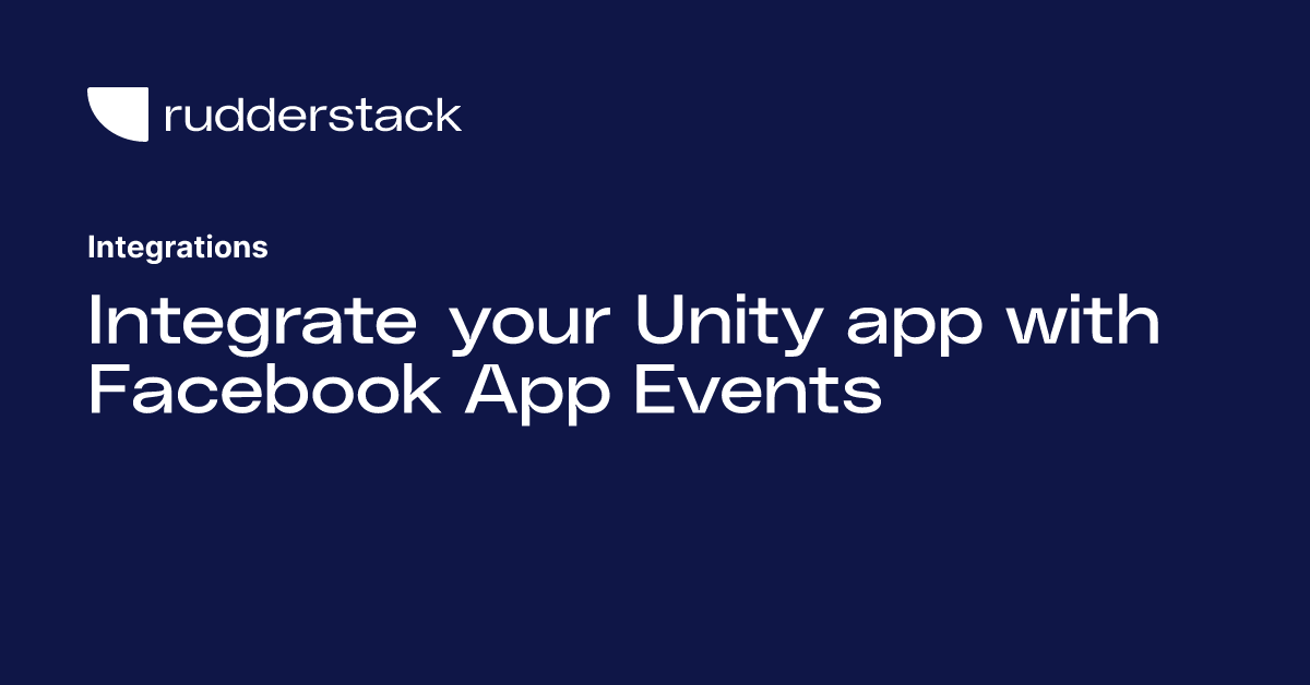 Integrate your Unity app with Facebook App Events