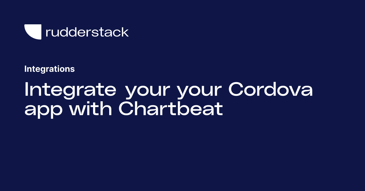 Integrate your your Cordova app with Chartbeat