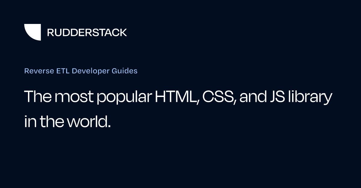 Reverse ETL Developer Guides | RudderStack Docs
